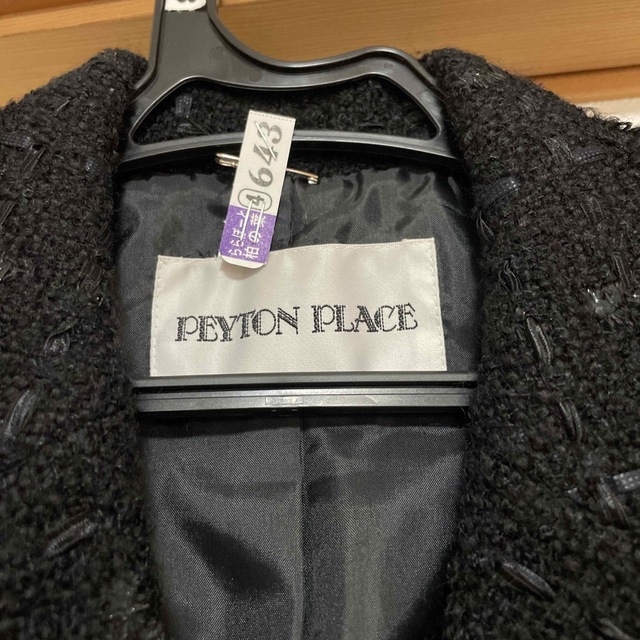 Peyton Place(ペイトンプレイス)のPEYTON PLACE  ツイードジャケット　size:M  美品 レディースのジャケット/アウター(テーラードジャケット)の商品写真