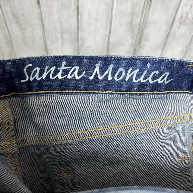 約18cm股上★日本製 JAPAN BLUE JEANS SantaMonica デニムパンツ