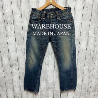 ウエアハウス(WAREHOUSE)のWAREHOUSE BLUE&GRAY 天然泥加工セルビッチデニム！日本製！ (デニム/ジーンズ)