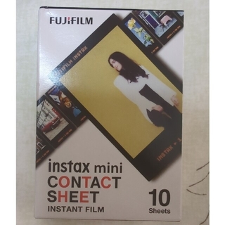 フジフイルム(富士フイルム)の[ 値下]instax mini フィルム CONTACT SHEET(10(その他)