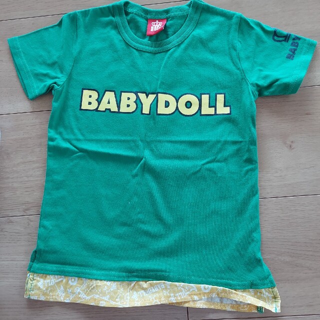 BABYDOLL(ベビードール)のBABYDOLL　Tシャツ　110size　二枚 キッズ/ベビー/マタニティのキッズ服女の子用(90cm~)(Tシャツ/カットソー)の商品写真