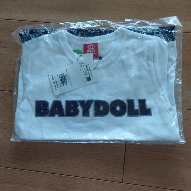 BABYDOLL(ベビードール)のBABYDOLL　Tシャツ　110size　二枚 キッズ/ベビー/マタニティのキッズ服女の子用(90cm~)(Tシャツ/カットソー)の商品写真