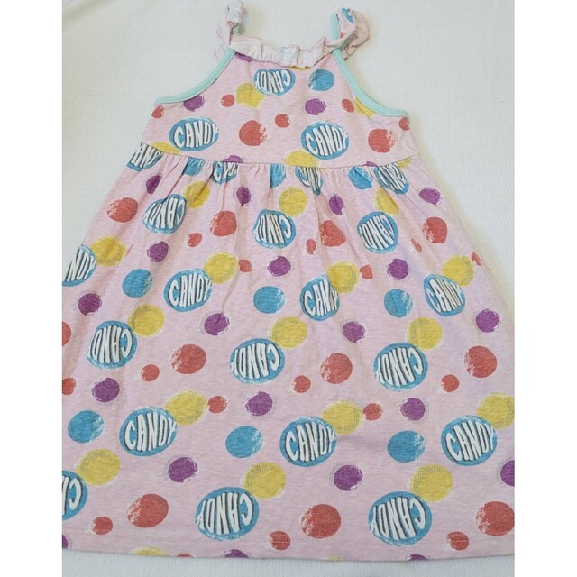 F.O.KIDS(エフオーキッズ)のF.O.KIDS☆100cmピンクのワンピース　エフオーキッズ キッズ/ベビー/マタニティのキッズ服女の子用(90cm~)(ワンピース)の商品写真