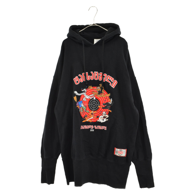 VETEMENTS ヴェトモン 19SS Cartoon Hoodie カートゥーンフーディ プル