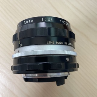 ニコン(Nikon)のNikkor-H Auto 28mm f3.5 非ai レンズ(レンズ(単焦点))