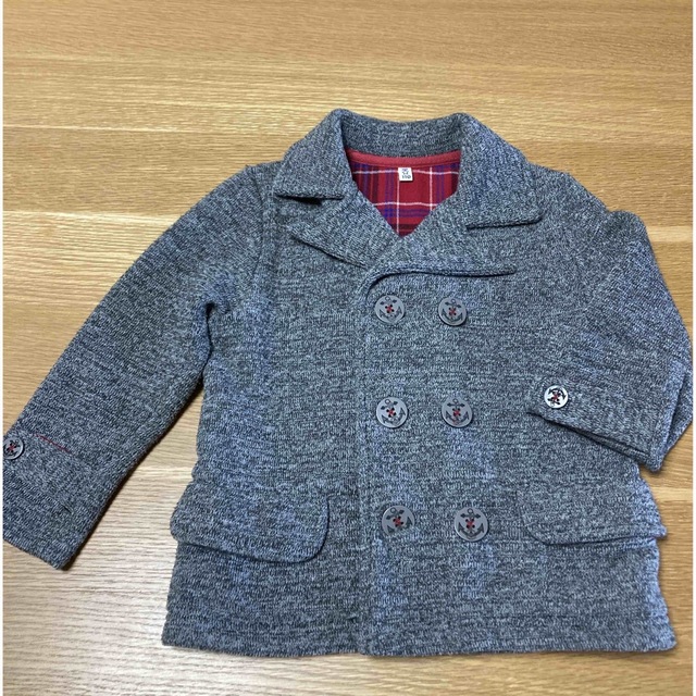 西松屋(ニシマツヤ)のキッズ春コート　110 キッズ/ベビー/マタニティのキッズ服男の子用(90cm~)(コート)の商品写真