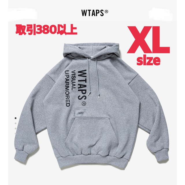 W)taps(ダブルタップス)のWTAPS VISUAL UPARMORED HOODY ASH GRAY XL メンズのトップス(パーカー)の商品写真