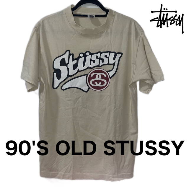 OLD STUSSY ＵＳＡ製L　Ｔシャツ　白