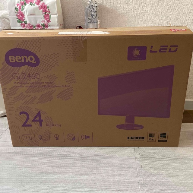 BENQ GL2460-BK ゲーミングモニター ディスプレイ