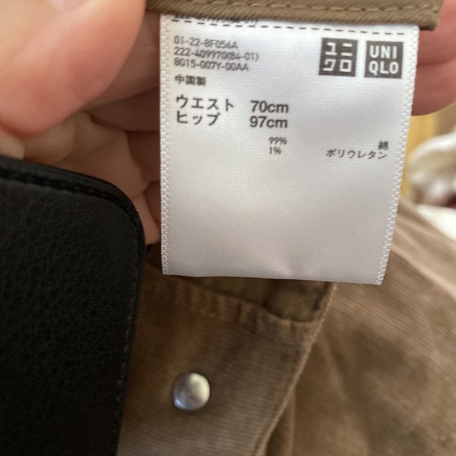 UNIQLO(ユニクロ)のUNIQLO コーデュロイミニスカート レディースのスカート(ミニスカート)の商品写真