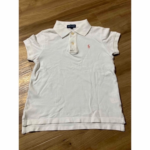 POLO RALPH LAUREN(ポロラルフローレン)のラルフローレン　ポロシャツ130 キッズ/ベビー/マタニティのキッズ服女の子用(90cm~)(Tシャツ/カットソー)の商品写真