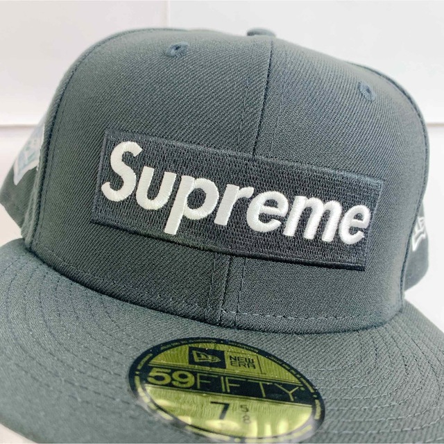 黒 7 5/8 シュプリーム Money Box Logo NewEra マネー 2