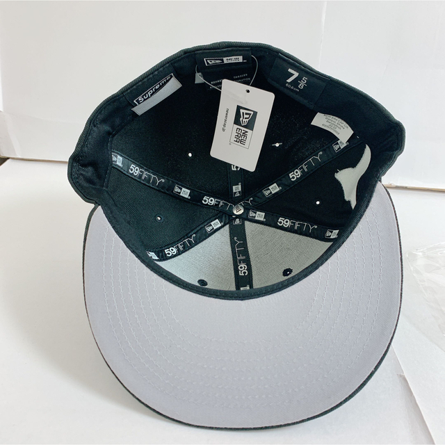 黒 7 5/8 シュプリーム Money Box Logo NewEra マネー 6