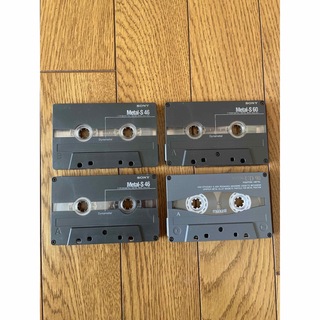 SONY - 【4本セット】メタル　カセットテープ　ソニー　マクセル