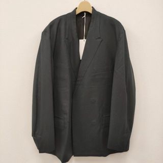 YOKE 新品タグ付 COVERED JACKET  定価74800円 3 YK22AW0396J  テーラードジャケット 22AW ダークグリーン メンズ ヨーク【中古】3-0306M∞(テーラードジャケット)