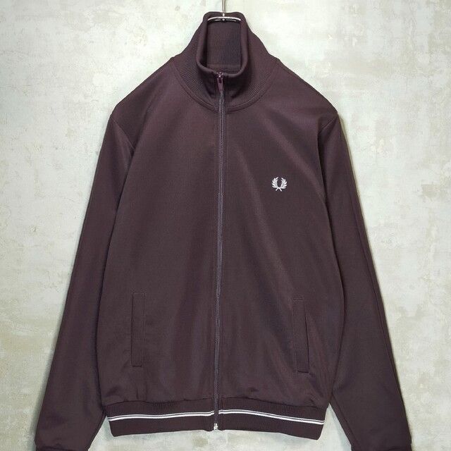 激レア】フレッドペリー M トラックジャケット パープルブラウン 茶 紫