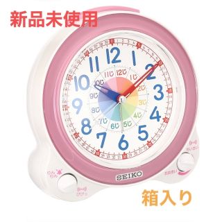 セイコー(SEIKO)のセイコークロック ピンク　KR887P (置時計)