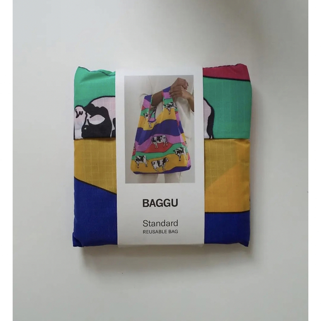 BAGGU(バグゥ)の"BAGGU" スタンダード エコバッグ レインボーカウ 新品 レディースのバッグ(エコバッグ)の商品写真