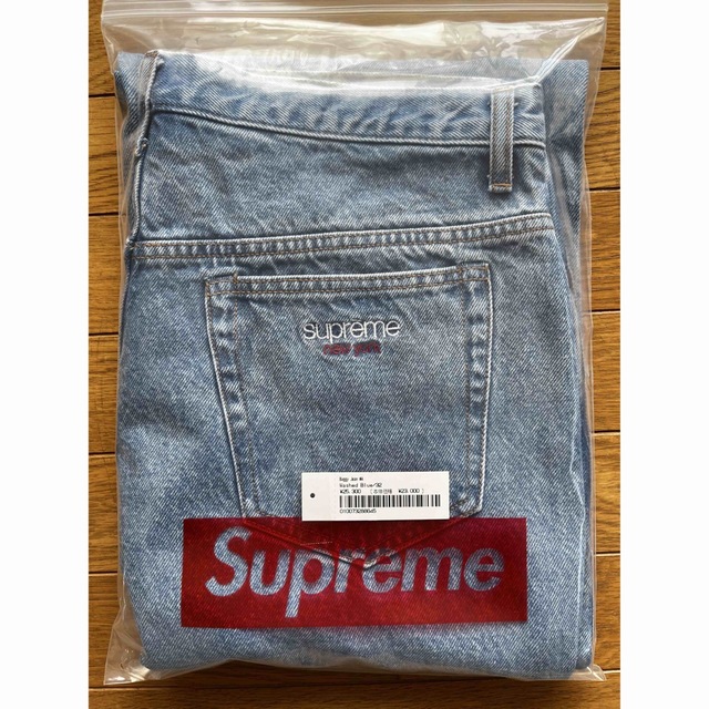 22AW Supreme Baggy Jean Washed Blue W32 - www.sorbillomenu.com