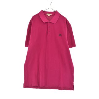 バーバリー(BURBERRY)のBURBERRY BRIT バーバリー ブリット SMALL LOGO POLO 3995511 スモールロゴ 半袖ポロシャツ ピンク(ポロシャツ)