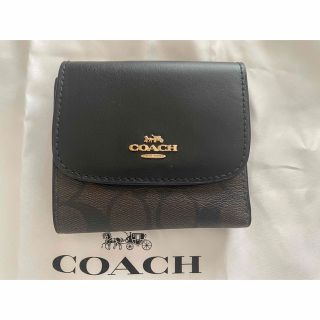 コーチ(COACH)のお値下げ中　COACH スモール ウォレット シグネチャー キャンバス (財布)