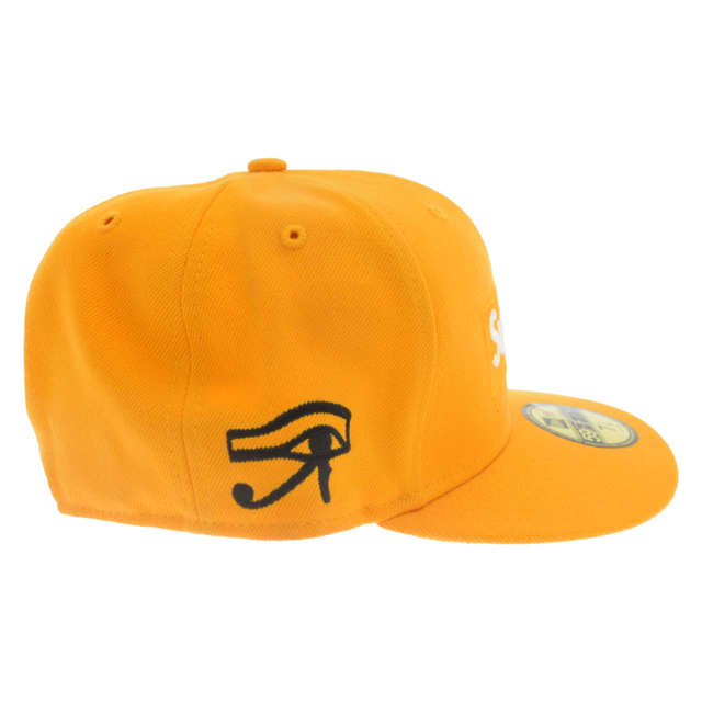 Supreme(シュプリーム)のSUPREME シュプリーム 11SS×New Era Eyes of Horus Box logo cap×ニューエラコラボ ボックスロゴベースボールキャップ ホルスの目 イエロー メンズの帽子(キャップ)の商品写真