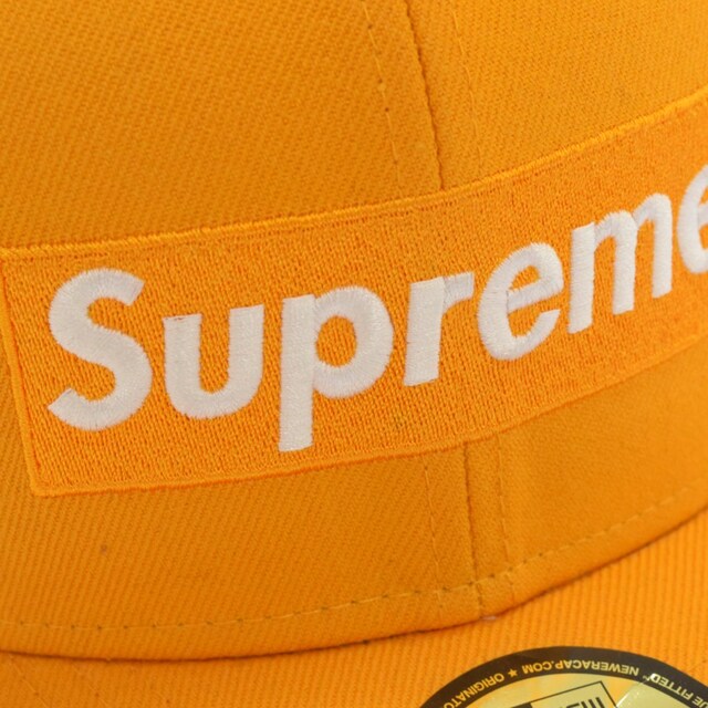 Supreme(シュプリーム)のSUPREME シュプリーム 11SS×New Era Eyes of Horus Box logo cap×ニューエラコラボ ボックスロゴベースボールキャップ ホルスの目 イエロー メンズの帽子(キャップ)の商品写真