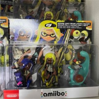 ニンテンドウ(任天堂)のSplatoon3 スプラトゥーン3 amiibo トリプルセット (ゲームキャラクター)