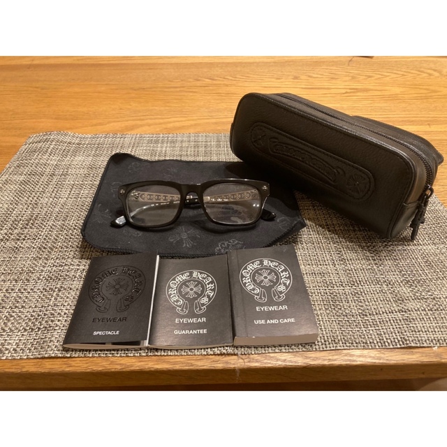 サングラス/メガネ クロムハーツメガネ インスタボーン2 22750円 送料