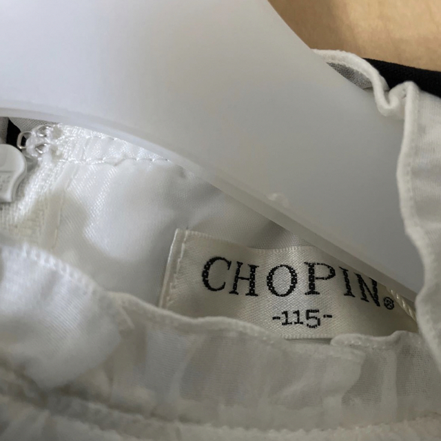 CHOPIN(ショパン)の美品　ショパン　CHOPAN フォーマルワンピース　結婚式　入学式 キッズ/ベビー/マタニティのキッズ服女の子用(90cm~)(ドレス/フォーマル)の商品写真