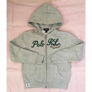 ポロラルフローレン(POLO RALPH LAUREN)の美品 ポロラルフローレン フルジップフーディ スウェットパーカー 150(ジャケット/上着)