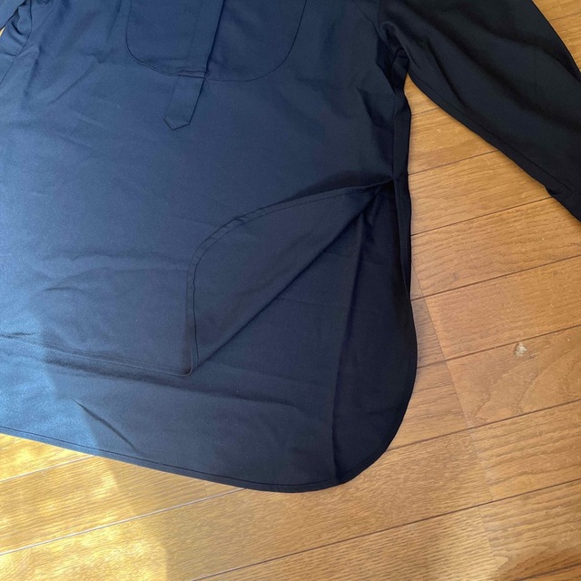 新品　STYLEMIXER バンドカラーシャツ　黒　着丈76.5〜88㎝ 2
