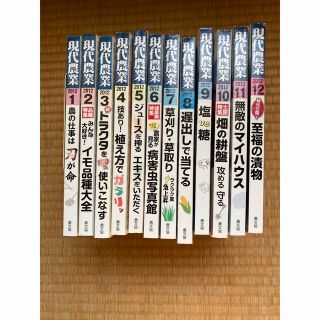 現代農業 2012年1～12月号(専門誌)