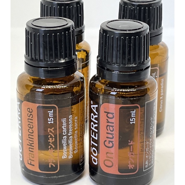 訳あり格安4本!ドテラ エッセンシャルオイル doTERRA アロマオイル