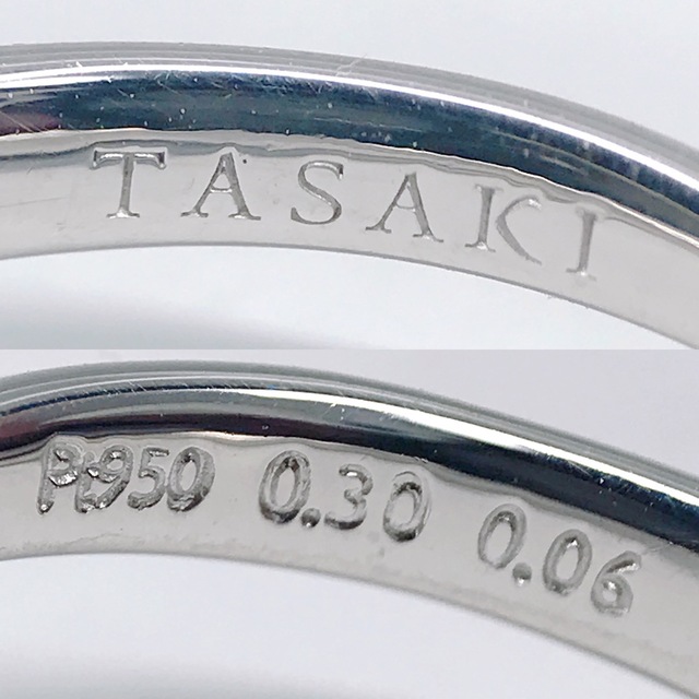 TASAKI(タサキ)のタサキ ヴェーロ ソリティア ダイヤモンドリング PT950 0.30ct 現行 レディースのアクセサリー(リング(指輪))の商品写真