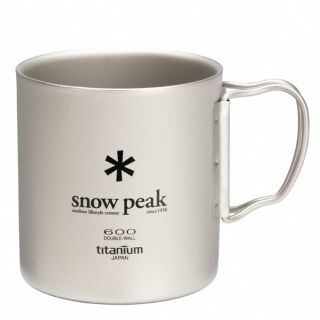 スノーピーク(Snow Peak)の【数量限定】チタンダブルマグ 600 / USA LIMITED 2個セット(食器)