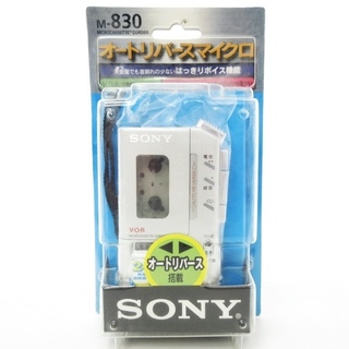 アザー(other)のソニー SONY M-830 マイクロカセットレコーダー テープレコーダー(ポータブルプレーヤー)