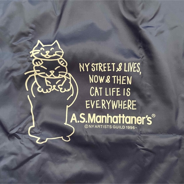 A.S.Manhattaner's(エーエスマンハッタナーズ)のマンハッタナーズ エコバッグ レディースのバッグ(エコバッグ)の商品写真