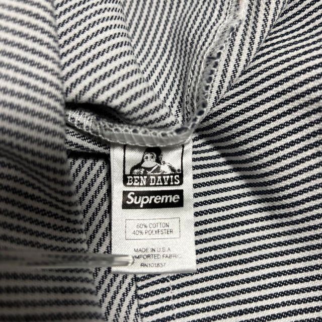 supreme  BEN davis ハーフジップ