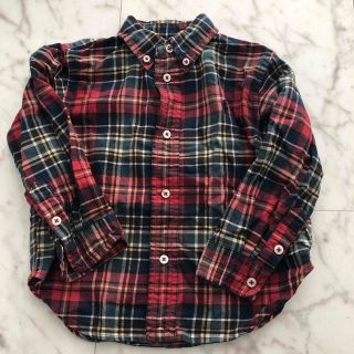 ラルフローレン(Ralph Lauren)のRalph Lauren ネルシャツ　サイズ90(Tシャツ/カットソー)