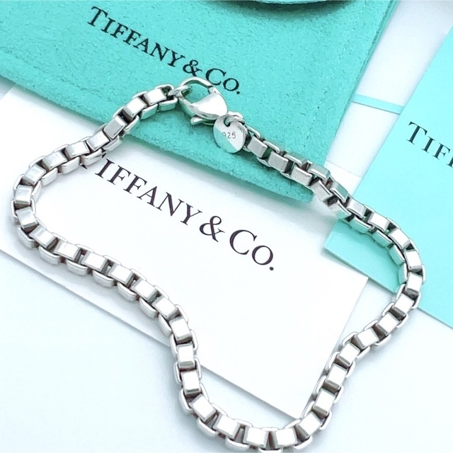 美品✨Tiffanyティファニーベネチアンブレスレット SV925 プレゼント