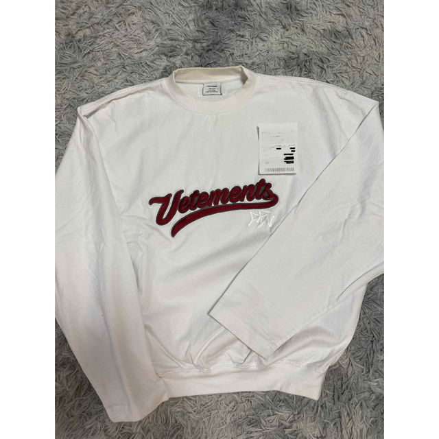 Vetements カレッジオーバーサイズTシャツ　XL