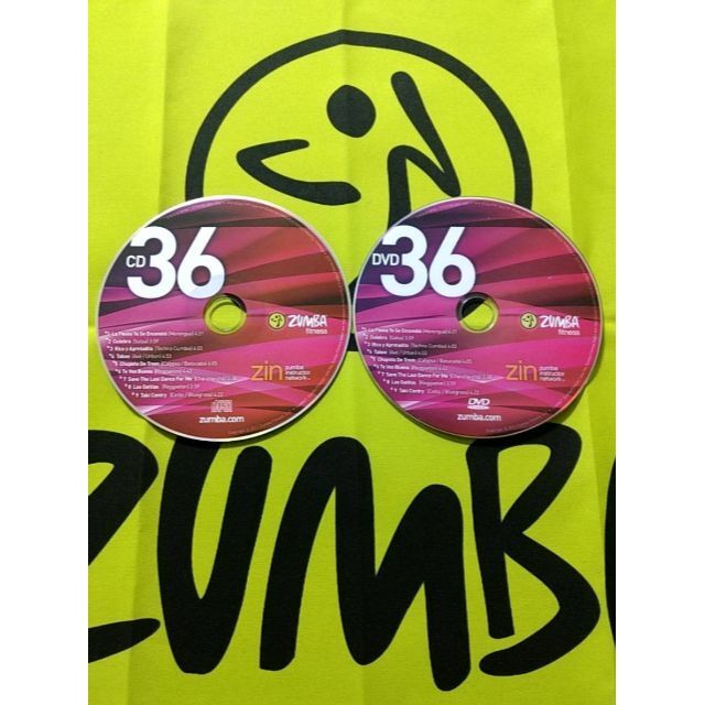 ZUMBA　ズンバ　ZIN31 ～ ZIN40　 CD ＆ DVD 20枚セット