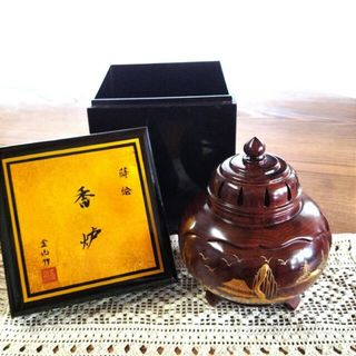 専用です 金山作 蒔絵 香炉の通販 by momo shop|ラクマ