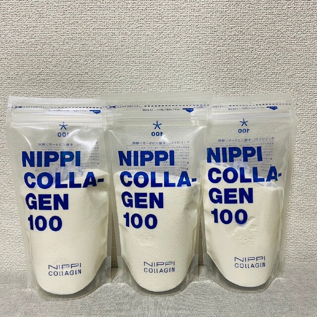 ニッピコラーゲン100 3袋 新品 即日発送 www