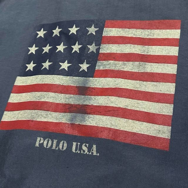 POLO RALPH LAUREN - 【90s】ラルフローレン 星条旗 60/40 クロス A-2