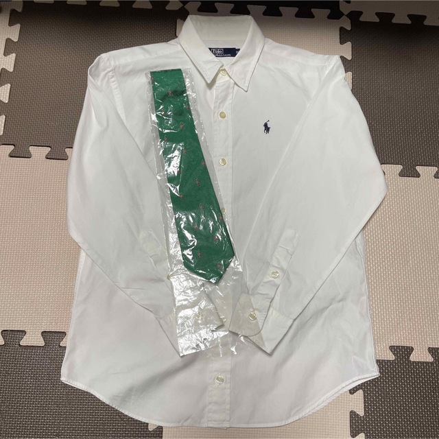 POLO RALPH LAUREN(ポロラルフローレン)のラルフローレン　シャツ　ネクタイ　140 キッズ/ベビー/マタニティのキッズ服男の子用(90cm~)(ドレス/フォーマル)の商品写真