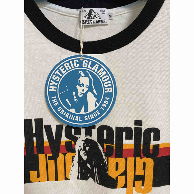 HYSTERIC GLAMOUR(ヒステリックグラマー)の正規店購入 新品 HYSTERIC GLAMOUR Tシャツ ホワイト レディースのトップス(Tシャツ(半袖/袖なし))の商品写真
