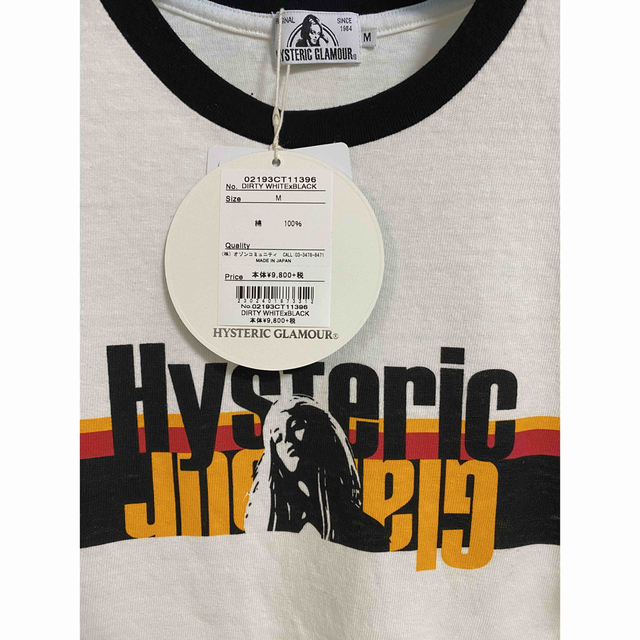 HYSTERIC GLAMOUR(ヒステリックグラマー)の正規店購入 新品 HYSTERIC GLAMOUR Tシャツ ホワイト レディースのトップス(Tシャツ(半袖/袖なし))の商品写真