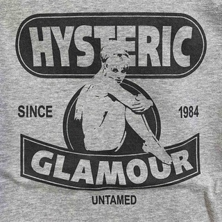 ヒステリックグラマー(HYSTERIC GLAMOUR)の正規店購入 新品 HYSTERIC GLAMOUR グレー(Tシャツ(半袖/袖なし))
